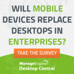 Will mobile devices replace desktops in enterprises?