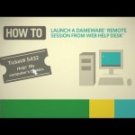 Launch DameWare Remote Session from Web Help Desk