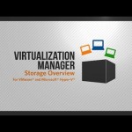 Virtualization Manager: Storage Overview
