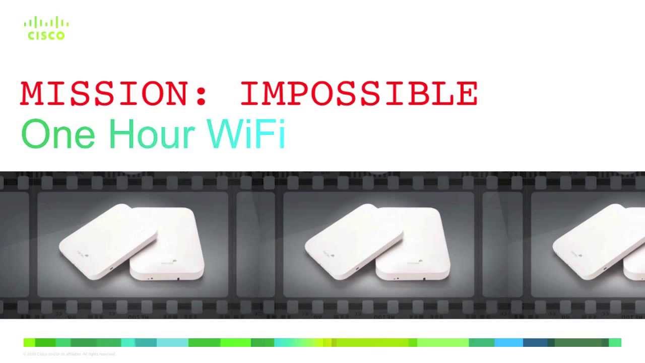 Webinar: Mission: Impossible – One Hour WiFi