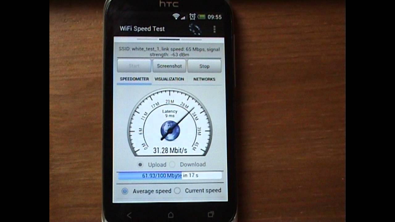 WiFi Speed Test for Android Demo