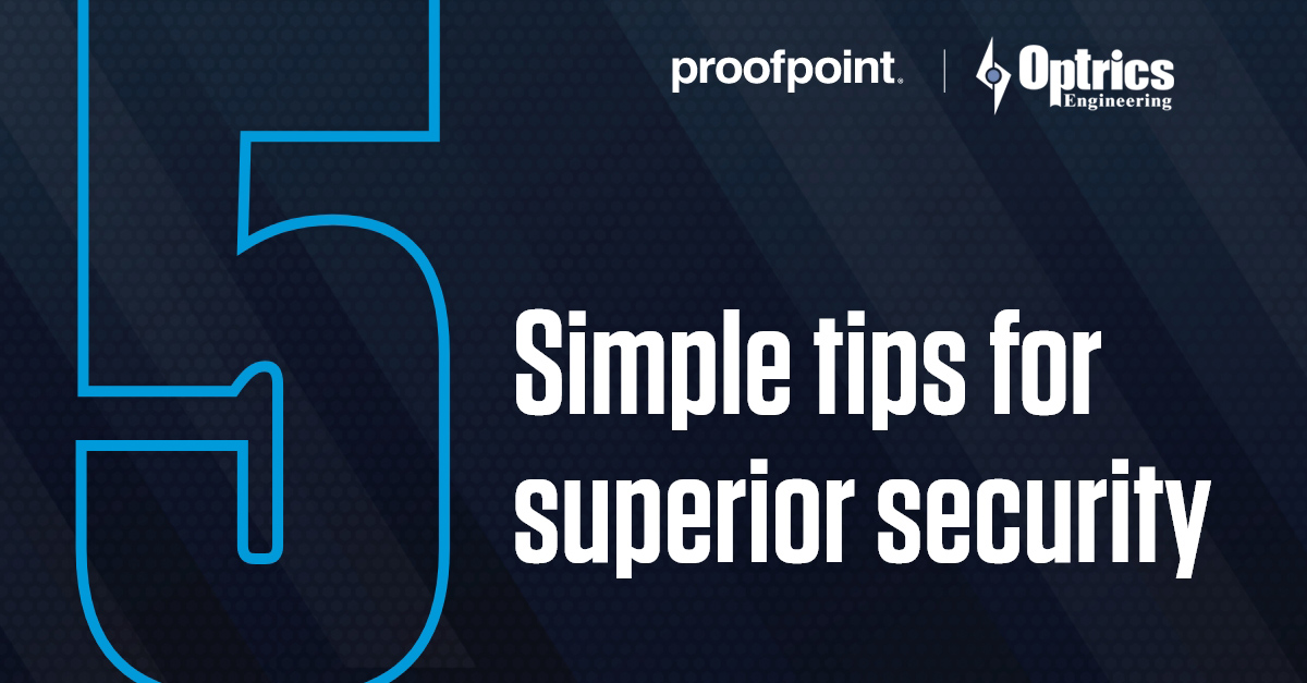 5 Simple tips for superior security